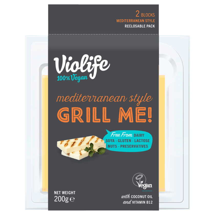 Violife Käse-Ersatz Mediterranean Style Grill Me! vegan 200g